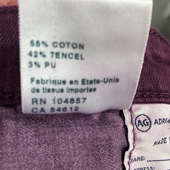 Ag Stevie Slim Straight Ankle Jeans size 25 - Picture 4 of 10